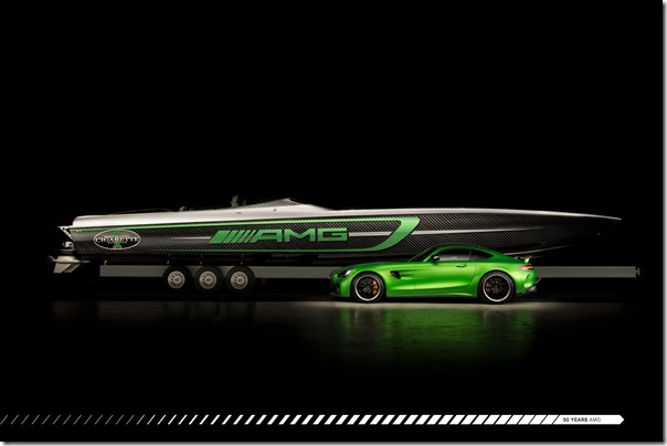 Mercedes-AMG and Cigarette Racing celebrate 10 years of collabor